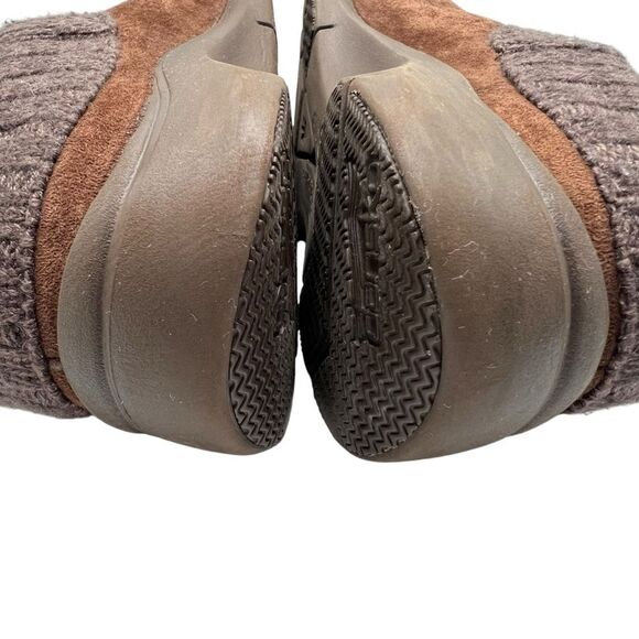 Dansko Eartha Suede Leather Slip‎ On Clog Comfort Shoes Size 37 Brown 6.5-7 - Picture 8 of 11